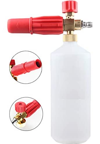 Generic NE Heavy Duty brass Foam Cannon Snow Lance With 14 Adapterconnector Car Washing Foam Gun Bottle  - Image 4