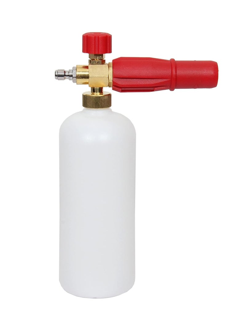 Generic NE Heavy Duty brass Foam Cannon Snow Lance With 14 Adapterconnector Car Washing Foam Gun Bottle  - Image 2