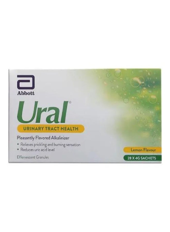 Ural Urinary Tract Health Effervescent Granules 4g 28s