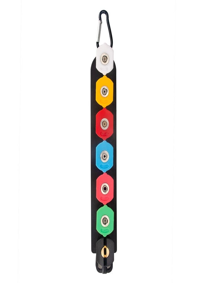 MARSTEK Pressure Washer Tips Set, 7 Nozzle Tips with Holder, 1/4 Inch Quick Connect, Up to 4000 PSI, Blue, Red, White, Green, Yellow, Black, Pink - Image 4