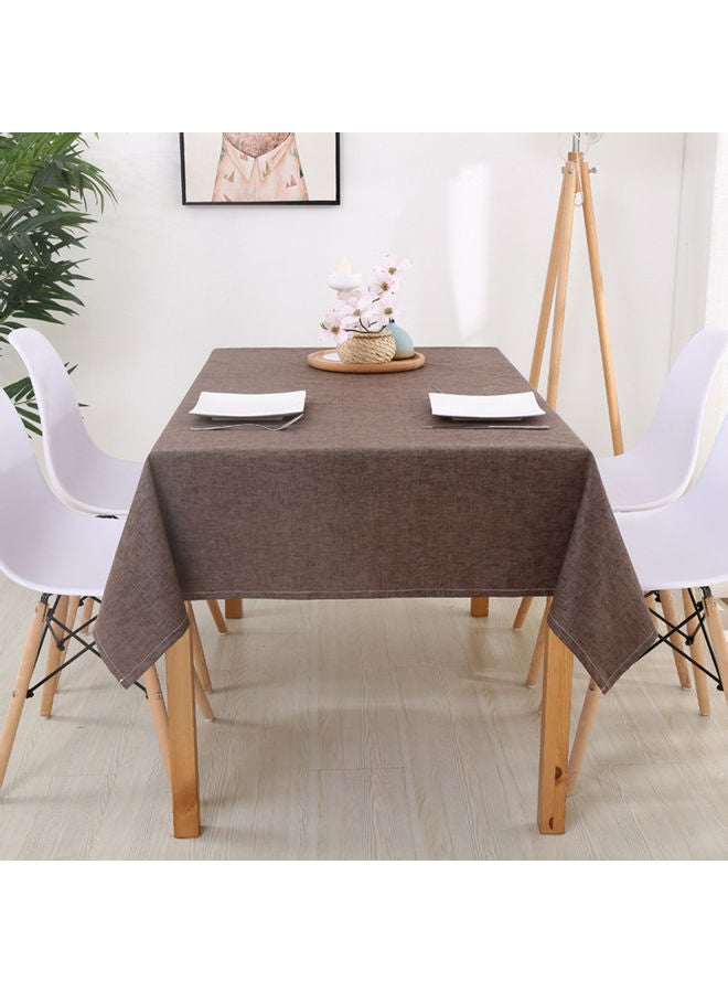 نيبمينينت مفرش طاولة مضاد للحرق والماء بني - Image 2