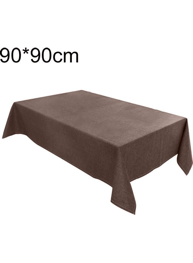 نيبمينينت مفرش طاولة مضاد للحرق والماء بني - Image 1