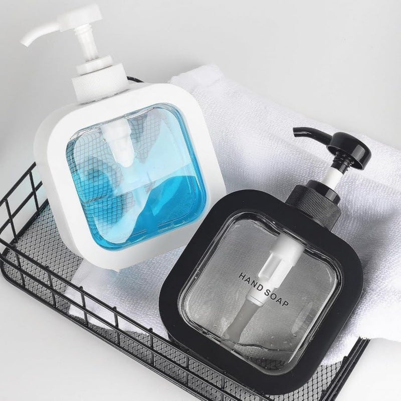 Premium Clear Plastic Liquid Dispenser - Refillable Pump for Soap, Lotion & More  - Image 4
