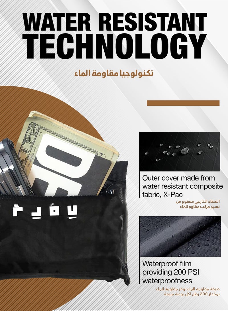 تمدد حقيبة تمارين – مجموعة كاملة من الأشرطة المقاومة والأوزان بمستويات متعددة | أشرطة تمارين شاملة تحتوي على 5 أشرطة مطاطية، 3 أشرطة قماشية، شريط قماش طويل، وأوزان للكاحل/المعصم - Image 3