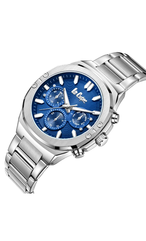 Lee Cooper Men's Metal Multi Function Watch LC07991.390 - 43 mm