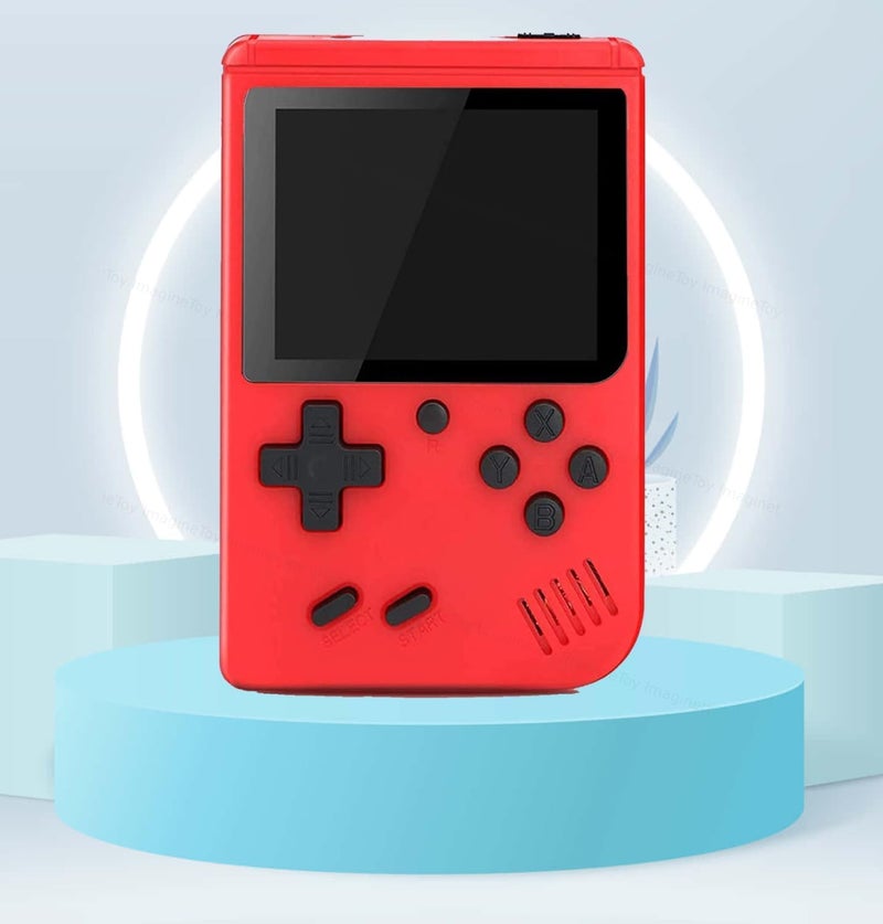 BELOXY Handheld 400 in 1 Video Game for Kids, Rechargeable Game Box with TV Output & with Gaming Console Style 3, Red - Image 2