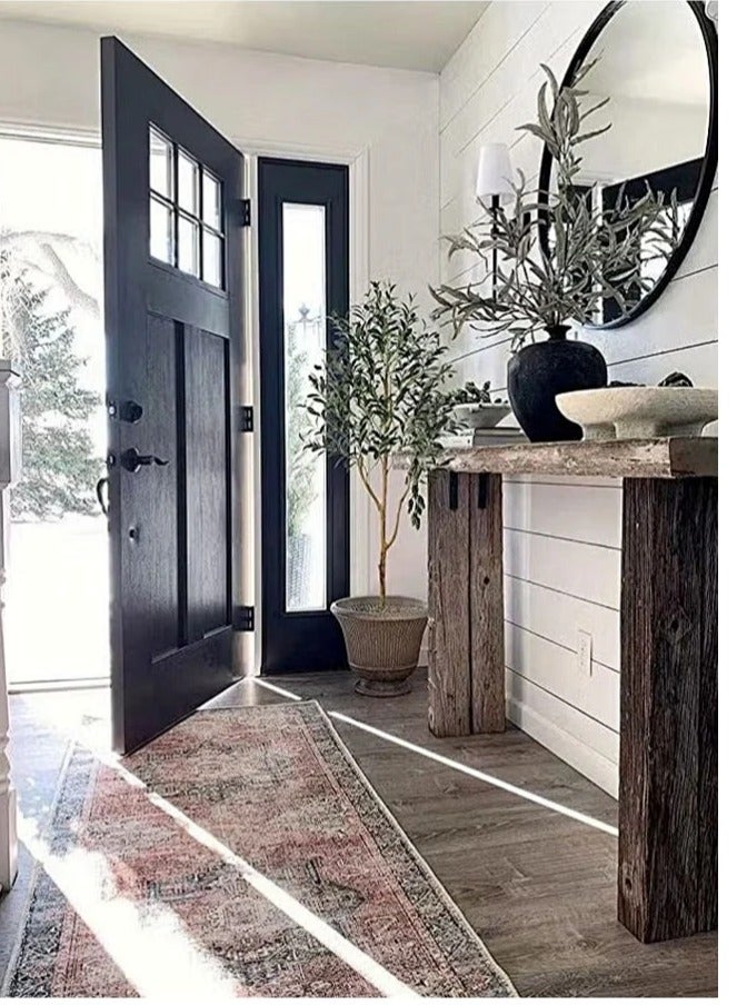 Snooe 120 CM Artificial Olive Tree Tall Fake Potted Olive Silk Tree with Planter Large Faux Olive Branches and Fruits Artificial Tree for Modern Home Office Living Room Floor Decor Indoor - Image 5