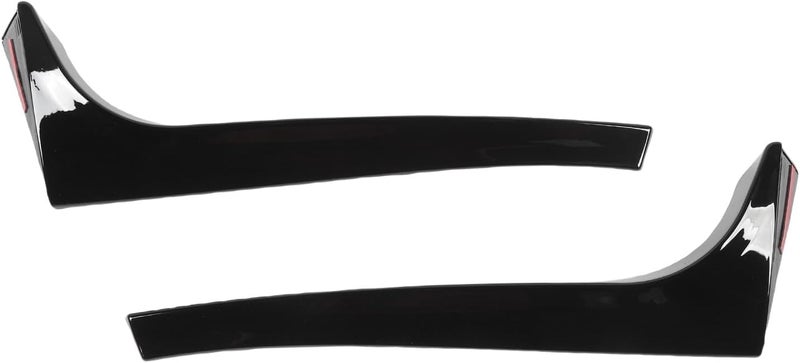 Pair of Rear Window Spoiler Wing Cover Trim for 2003-2008 MK5 R32 - Sporty LookEnhanced Aerodynamics & Durability (Bright Black) - Image 4