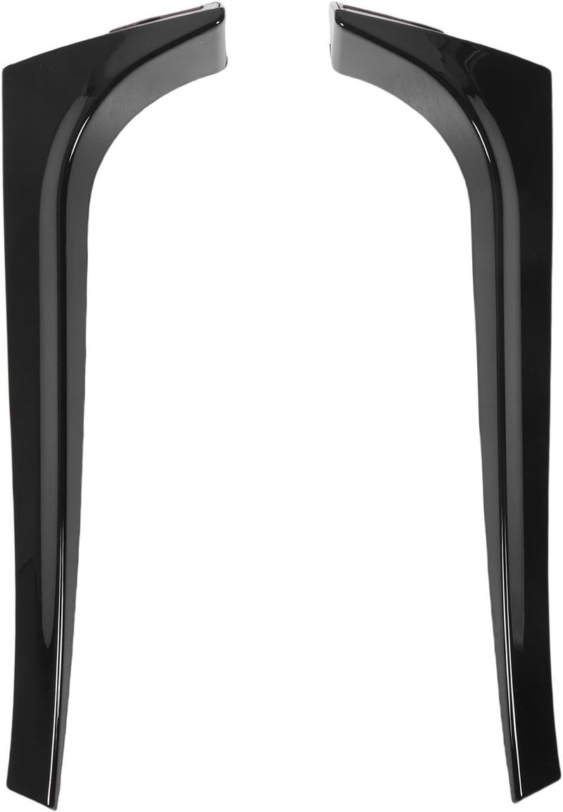 Pair of Rear Window Spoiler Wing Cover Trim for 2003-2008 MK5 R32 - Sporty LookEnhanced Aerodynamics & Durability (Bright Black) - Image 1