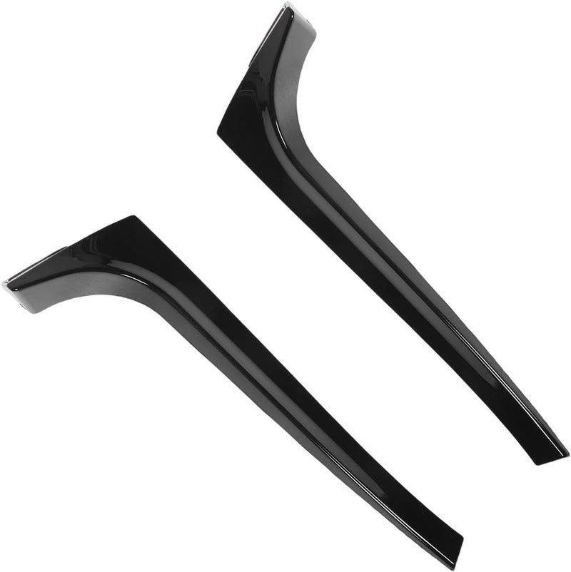 Pair of Rear Window Spoiler Wing Cover Trim for 2003-2008 MK5 R32 - Sporty LookEnhanced Aerodynamics & Durability (Bright Black) - Image 5