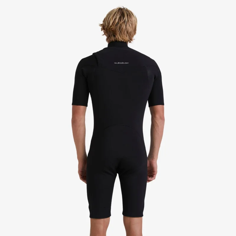 Quiksilver 2/2mm Everyday Sessions - Short Sleeve Chest Zip Wetsuit - Men