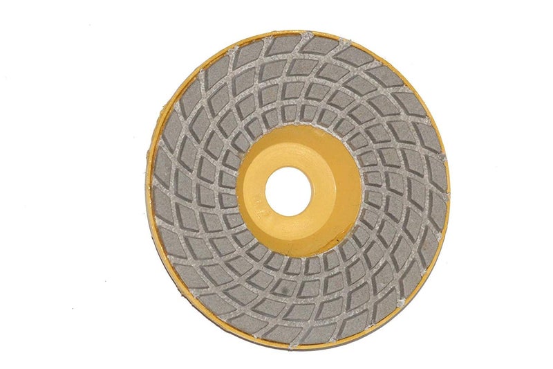 Sarrah 4 Diamond Polishing Plastic Pads for Granite Marble Concrete Stone WetDry Grit 3 15 Pcs  - Image 3