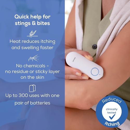 Beurer BR60 Insect Sting and Bite Relief, Bug Bite Healer for Chemical-Free Treatment of Insect Bites, Non-Toxic Natural Relief from Itching and Swelling, for Mosquito Bites - Image 2