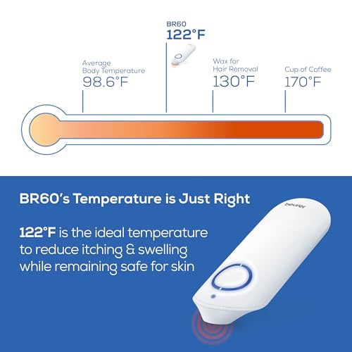 Beurer BR60 Insect Sting and Bite Relief, Bug Bite Healer for Chemical-Free Treatment of Insect Bites, Non-Toxic Natural Relief from Itching and Swelling, for Mosquito Bites - Image 5