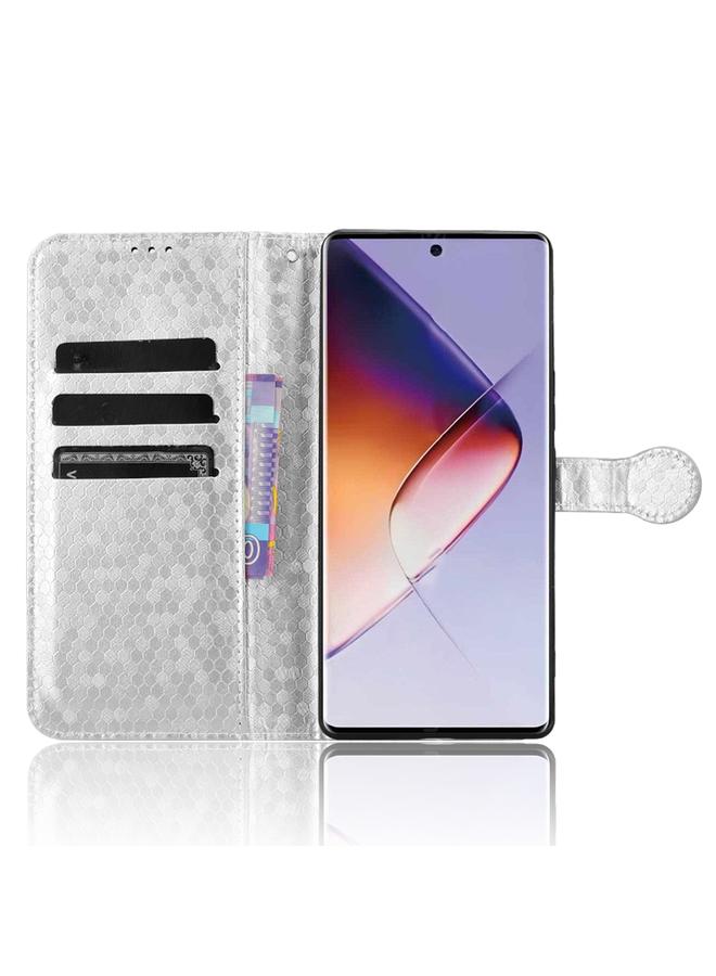 اس-توب جراب لهاتف Infinix Note 40 Pro 4G X6850 مصنوع من الجلد بتصميم نقاط قرص العسل - Image 4