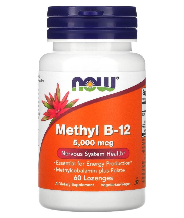 now Methyl B-12 60 Lozenges