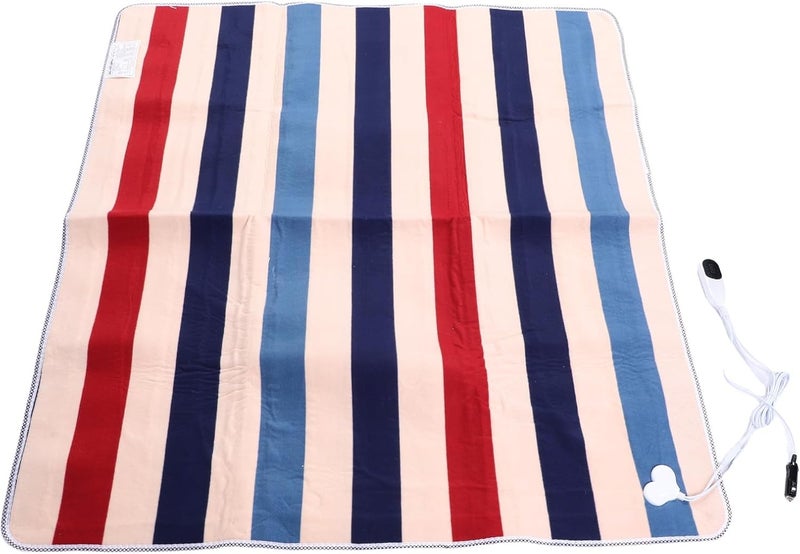 Asixxsix Heated Blanket, 78.74x31.5 Inch Flannel Electric Car Blanket 9 Temperature Levels 3 Timer Settings Portable Heated with Extended 70.87 Inch Power Cord for Cars SUVs RVs - Image 5