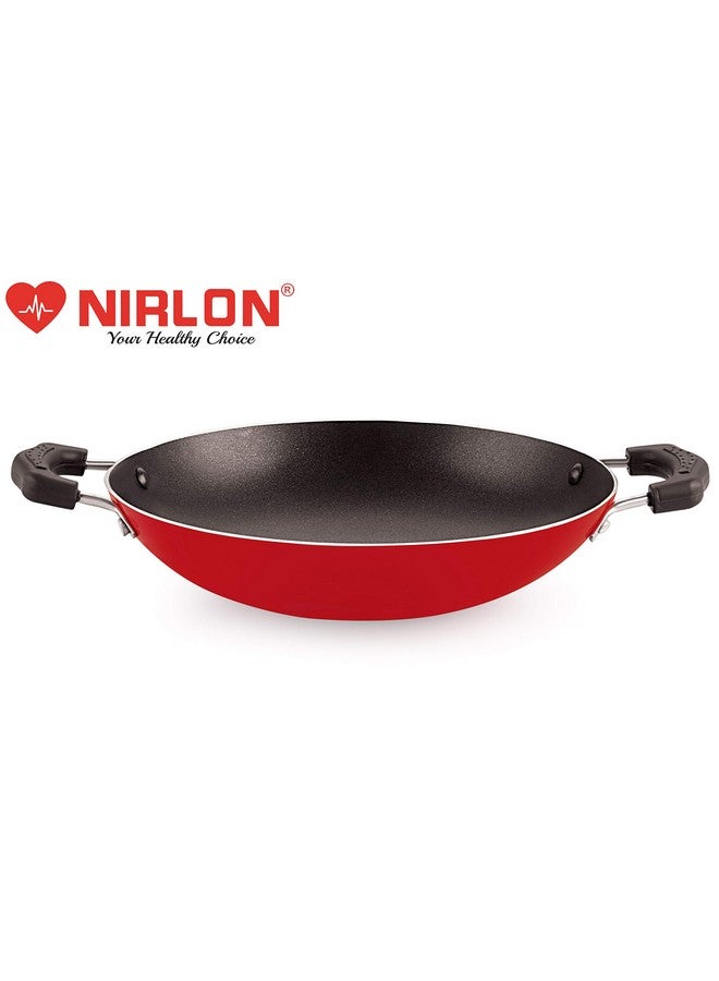 Nirlon Non Stick Aluminium Gas Compatible Appa Chatti/Appam Pan/kallu with Steel Lid 22.5cm - 1 LTR(3_mm_AC_22) - Image 3