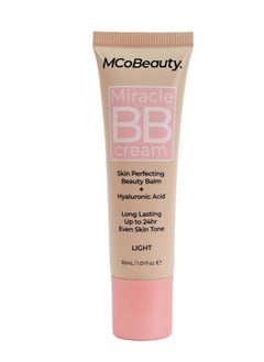 MCoBeauty MCoBeauty Miracle BB Cream, Light, Skin-Perfecting Coverage for Effortless Beauty, Vegan, Cruelty Free Cosmetics  - Image 1