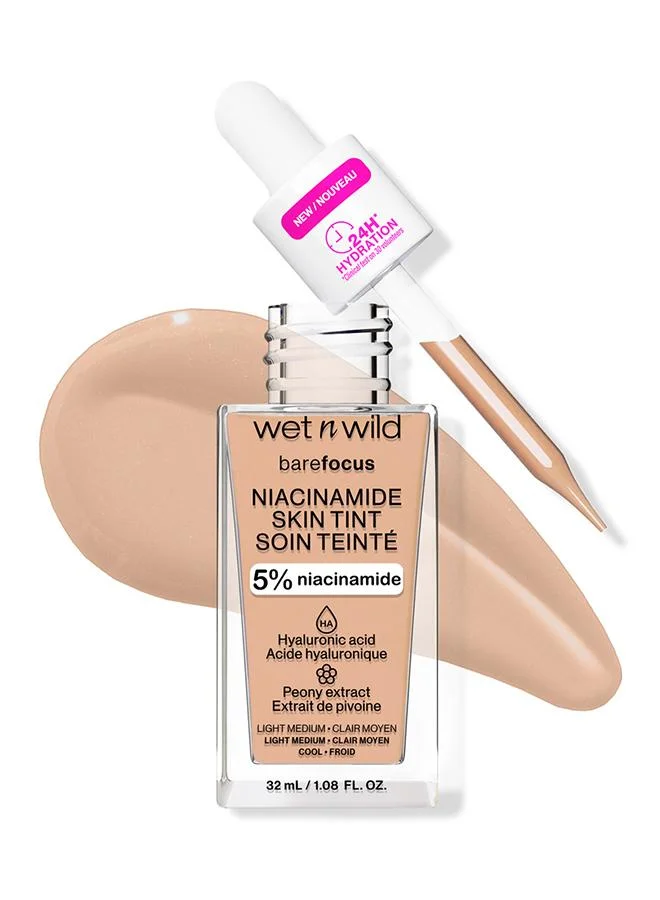 Wet N Wild Wet n wild Bare Focus Niacinamide Skin Tint Light Medium Sand