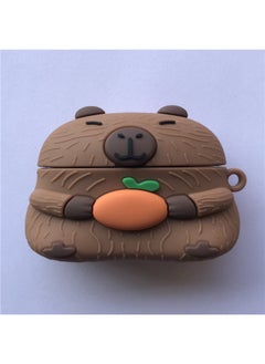 Generic AirPods 4Th Generation Cartoon Silicone Soft Protective Cover Suitable For Apple Wireless Bluetooth Headphone Case Hot Sale In Foreign Trade-Color:Q49 Model (with Hook)-Applicable Models:Airpods 4 (2024 Version)  - Image 1