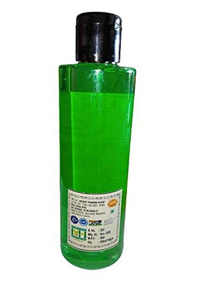 Khadi Natural Herbal شامبو النيم والتولسي لتساقط الشعر، مضاد للبارابين، مضاد للقشرة ومضاد لتساقط الشعر، يصلح الشعر التالف 200 مل، عبوة مكونة من 02 - Image 4