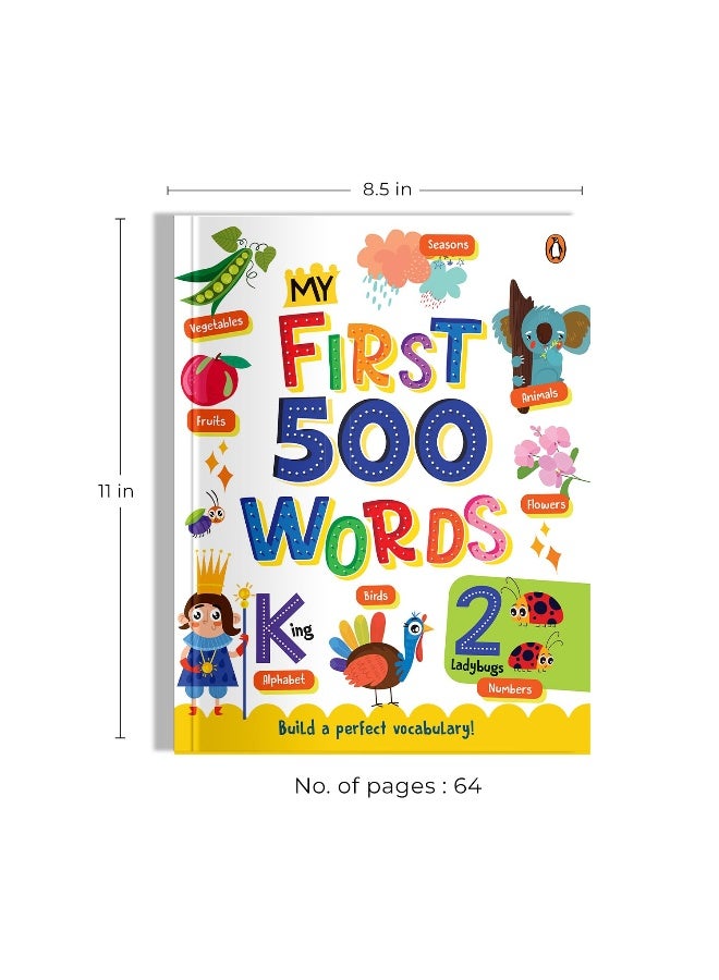 My First 500 Words  Illustrated Picture Book to Learn 500 Important Words - Image 3