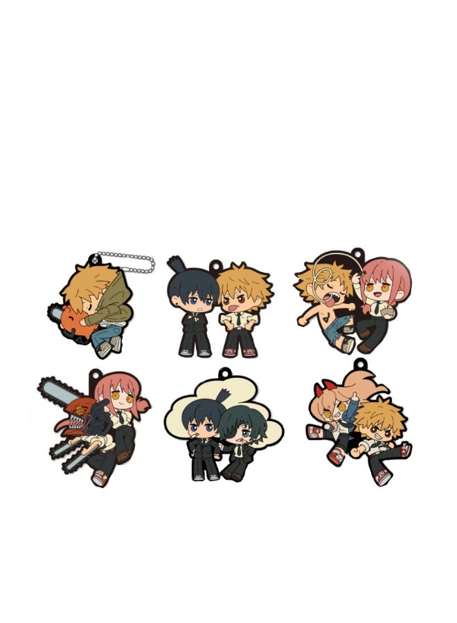 تمثال مطاطي صغير لشخصية رجل المنشار من ميغاهوس