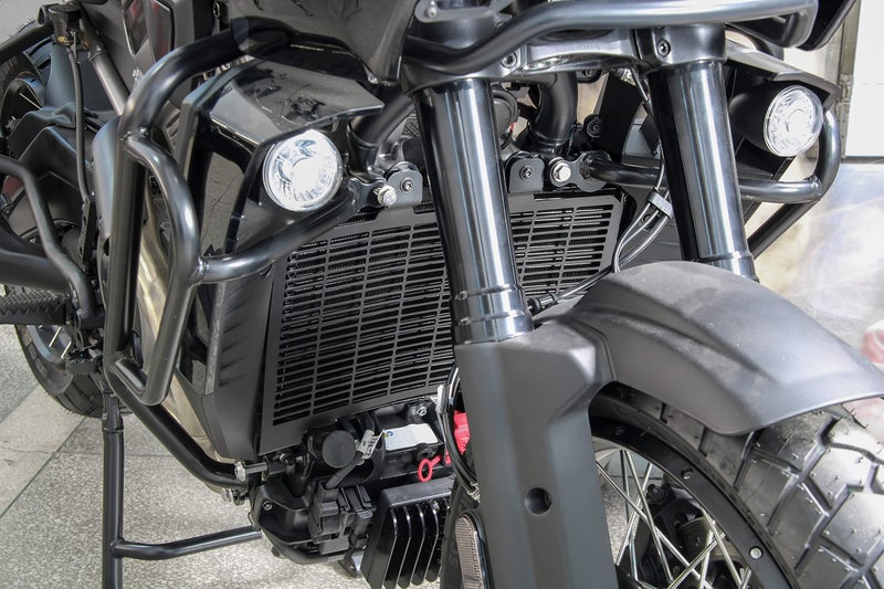 VEISUTOR Radiator Guard Grille Protective Cover for Pan America 1250, Black Aluminum Engine Protection Mesh Modified Water Tank Net for Harley Pan America 1250 ADV 1250S Specia 2020-2024 - Image 3