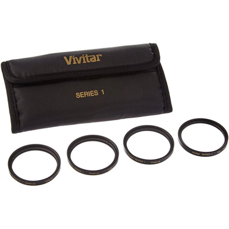 Vivitar 49mm Close Up Lens Set +1 +2 +4 +10 - VIV-CL-49 - Image 1