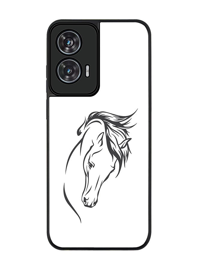 Stylizedd For Motorola Edge 50 Fusion 5G Case,Slim fit Camera Protection, Shockproof Thin Phone cover  - ArabStallion Strut - Image 1