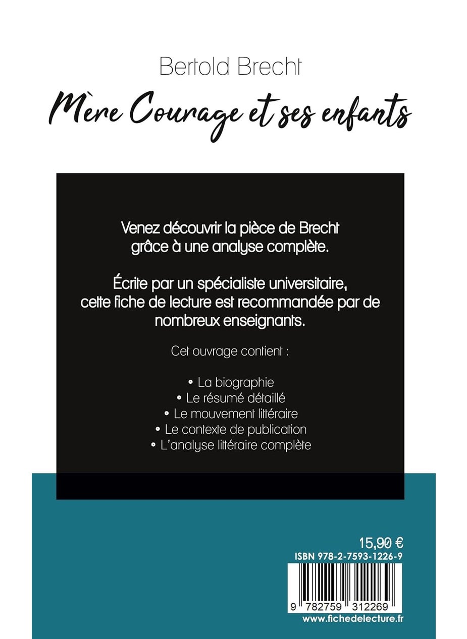 Mère Courage et ses enfants de Bertold Brecht (fiche de lecture et analyse complète de l'oeuvre)  - Image 2