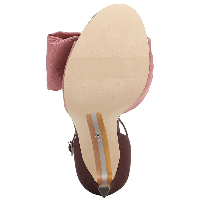 Sam Edelman RED Ida Open Toe Stiletto Sandal for Women | Best Price UAE