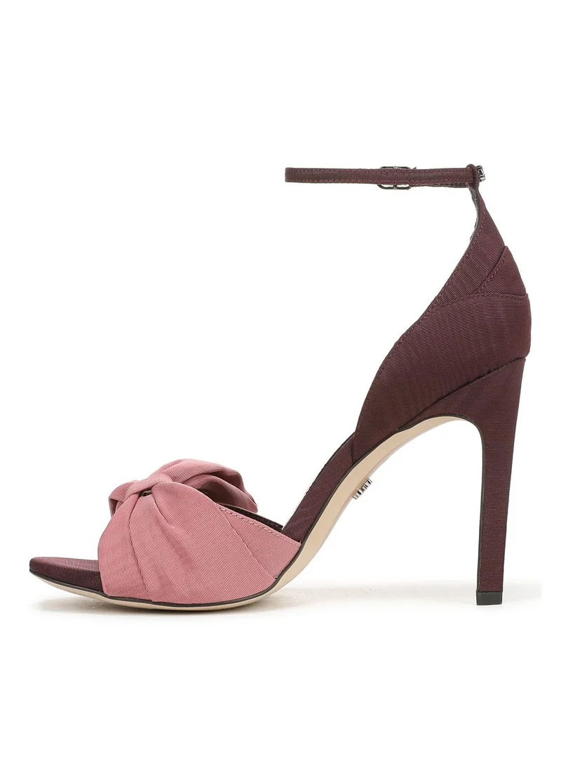 Sam Edelman RED Ida Open Toe Stiletto Sandal for Women | Best Price UAE