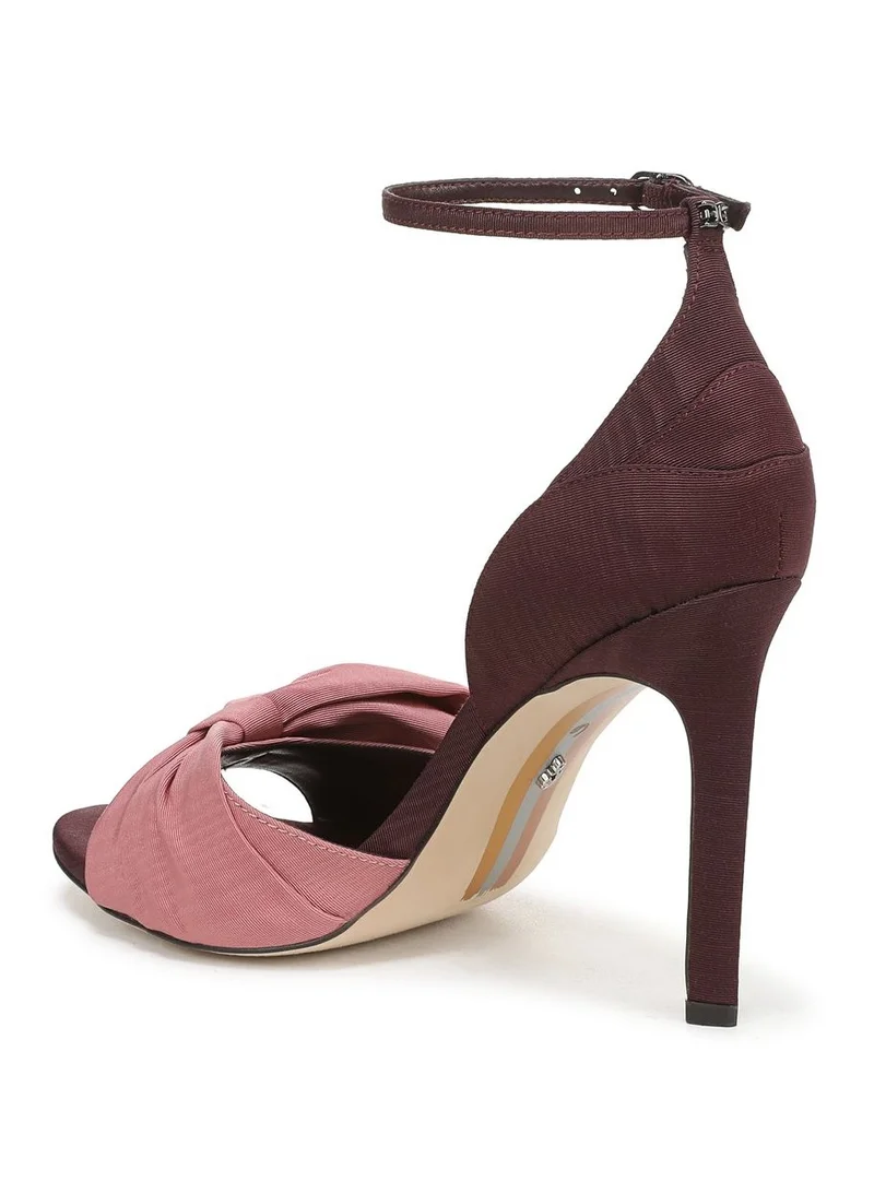 Sam Edelman RED Ida Open Toe Stiletto Sandal for Women | Best Price UAE