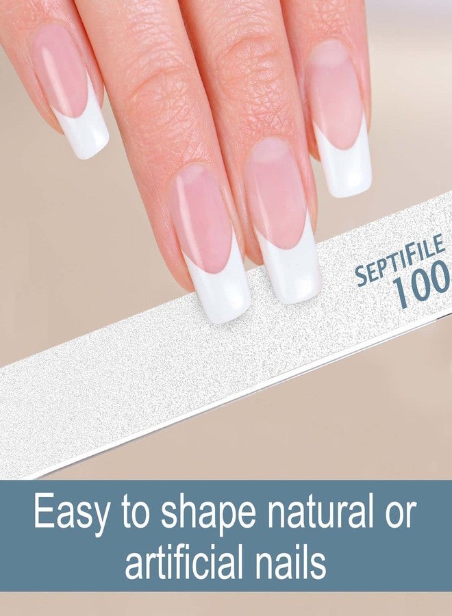 BACKSCRATCHERS 100 Coarse grit SeptiFile Refills - Set of 50 - Blending for Artificial Nails - Image 3