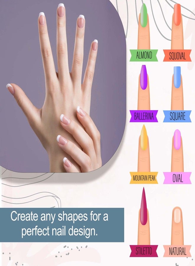 BACKSCRATCHERS 100 Coarse grit SeptiFile Refills - Set of 50 - Blending for Artificial Nails - Image 4