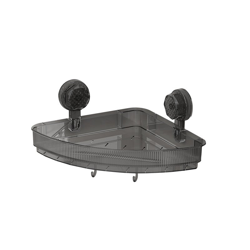 Bathroom Suction Cup Corner Shelf - Drainage Toiletry Organizer - Image 5