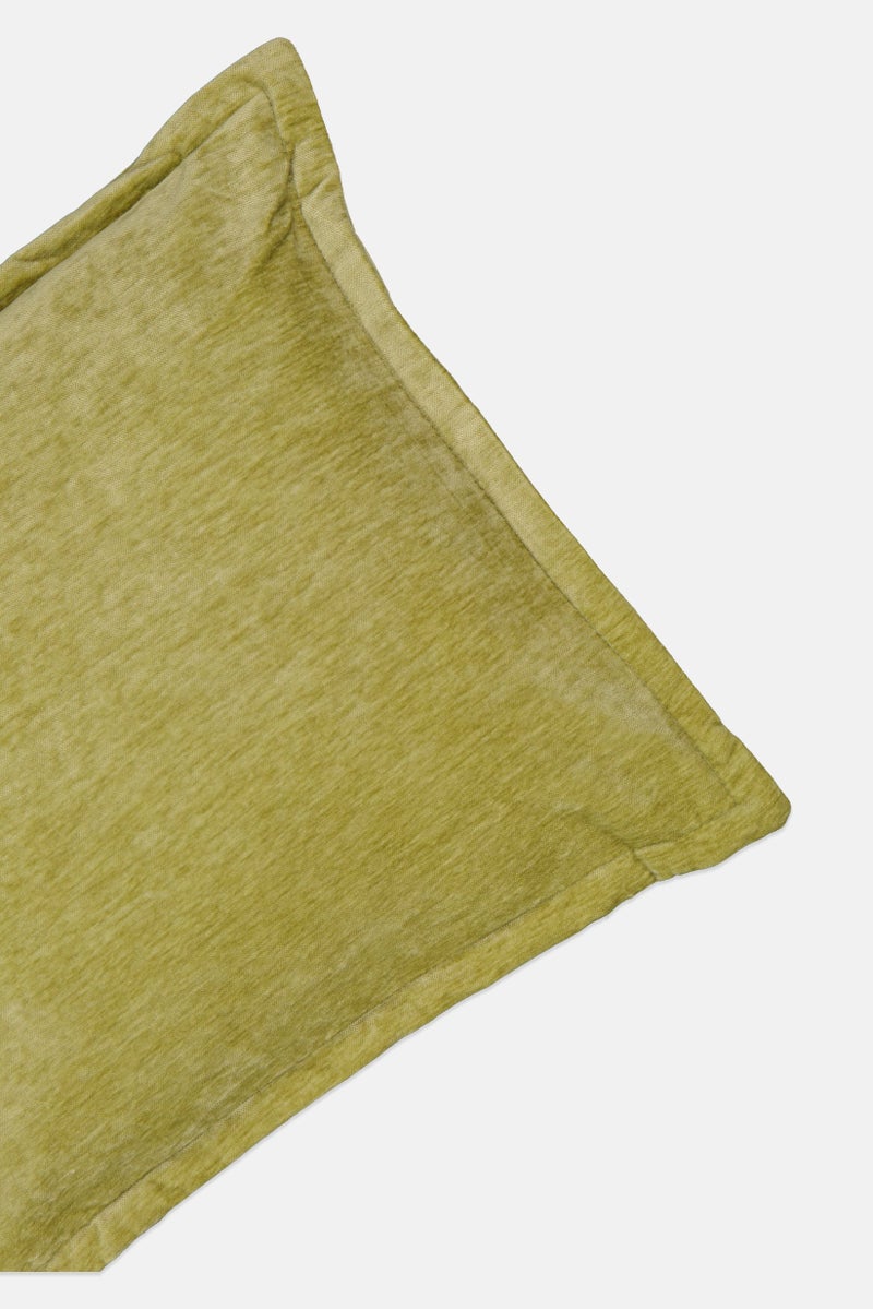 Unique Living Square Textured Removable Cover Cushion, Green  - Image 3