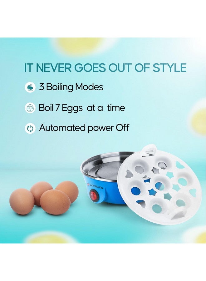 Longway Eggo 350 W Egg Cooker (Universal, 7 Eggs) - Image 3