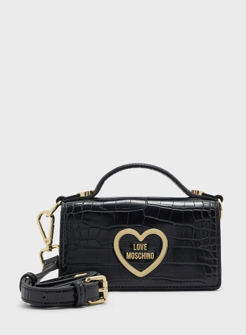 Love Moschino Top Handle Satchel