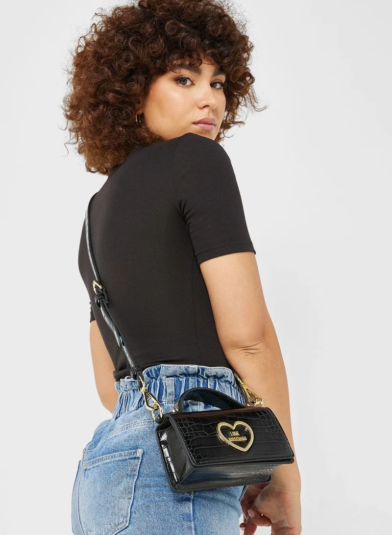 Love Moschino Top Handle Satchel