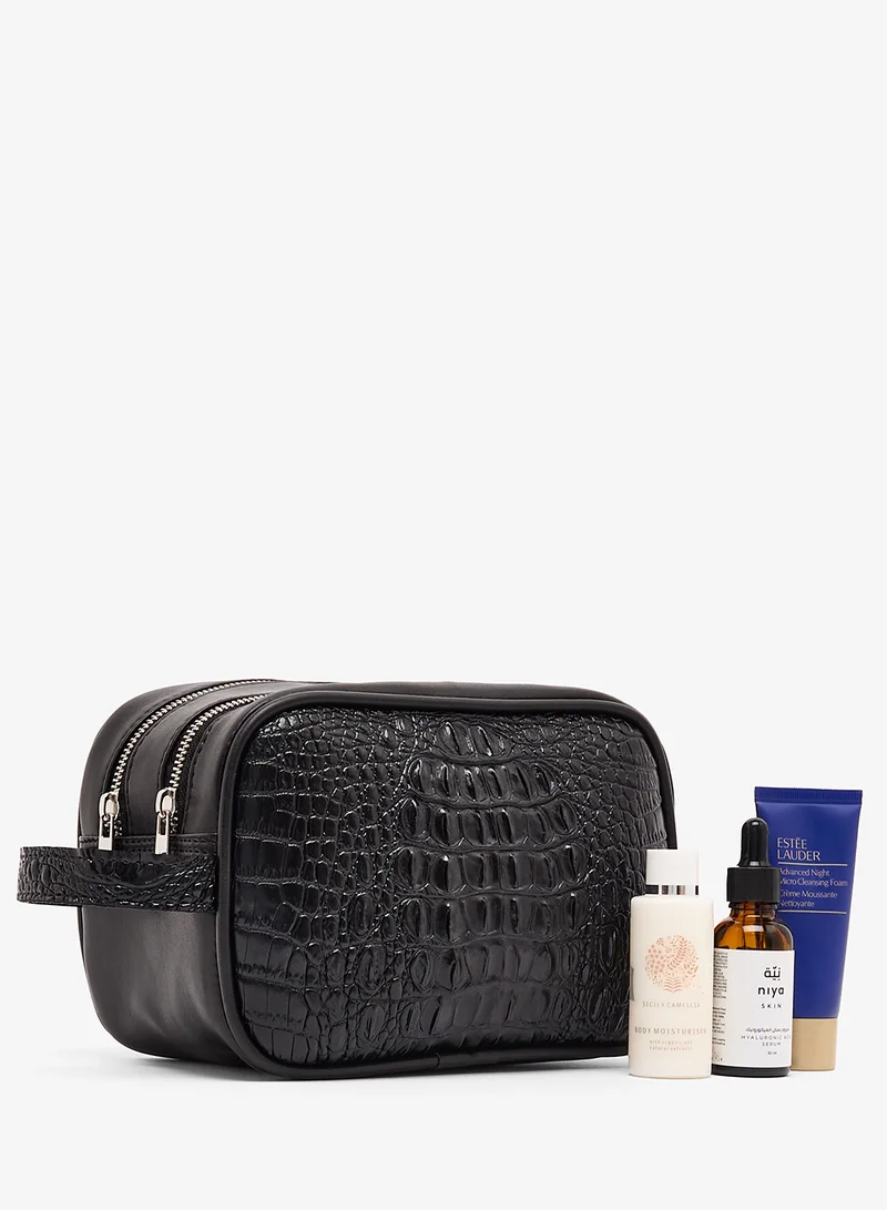 Dual Compartment Wash Bag
