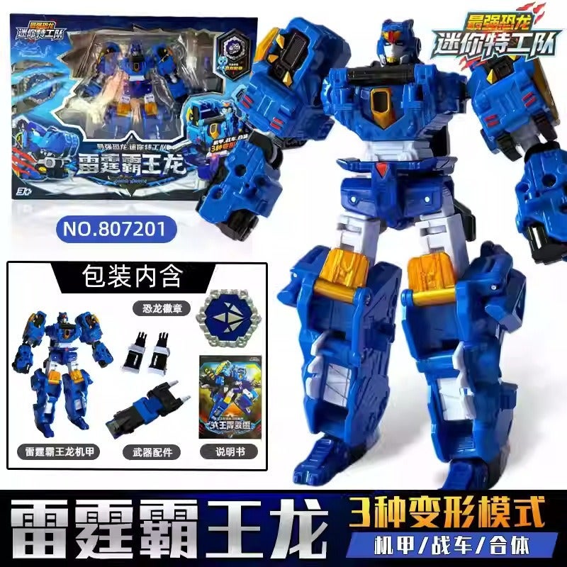 Mini Force Dinosaur Transforming Robot Toy - Multiple Modes - Image 5