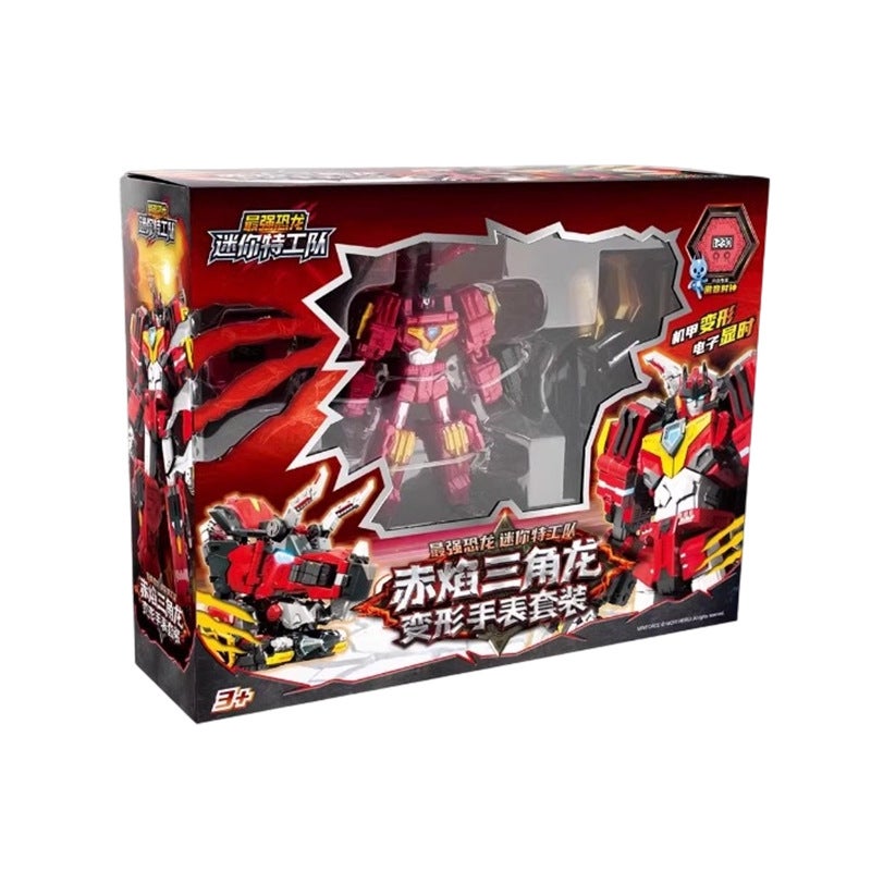 Mini Force Dinosaur Transforming Robot Toy - Multiple Modes - Image 1
