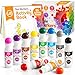 Ultimate Stationery Dot Markers for Toddlers 13 10 Colors Washable Bingo Daubers Dot Art Toddler Art and Crafts Bingo Markers Includes Free Dot Art Activity Book - Image 3