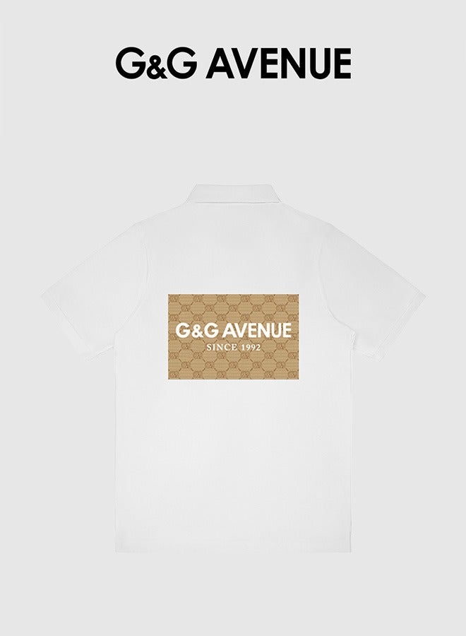 G&G AVENUE Men's Polo Shirt Quick Dry Performance Short Sleeve Tactical Shirts Pique Jersey Golf Shirt  - Image 1