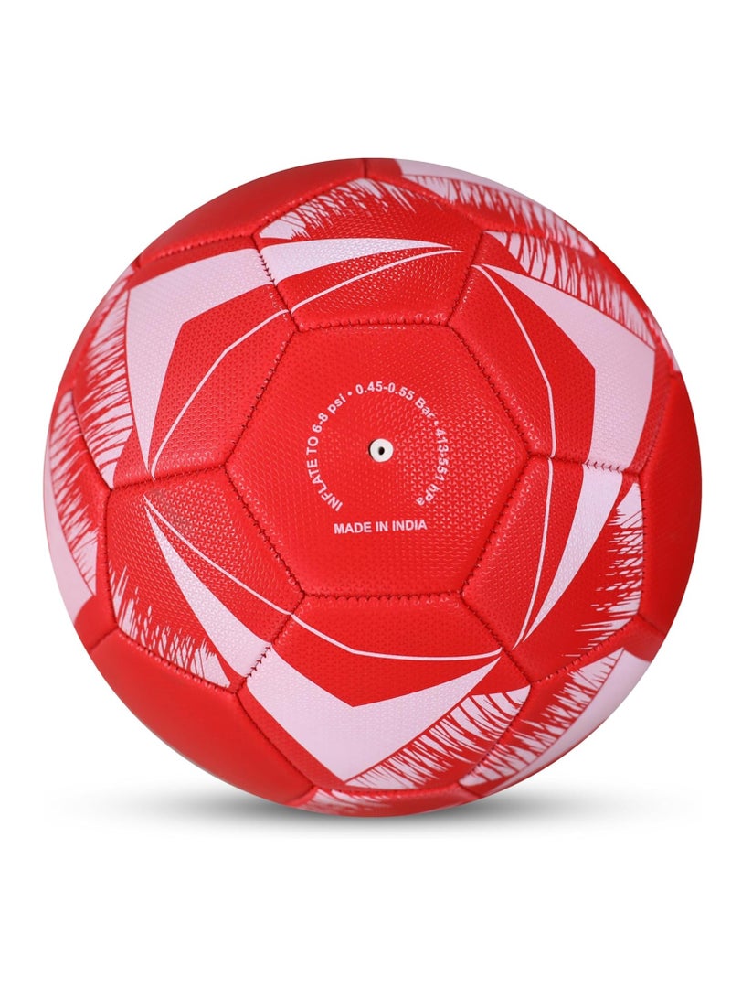 نيفيا كرة قدم إير سترايك | مقاس ٥ | مخيطة برغوة PVC | ٣٢ لوحة | كرة لعب هواية | كرة قدم | قلب مثانة بوتيل - Image 4