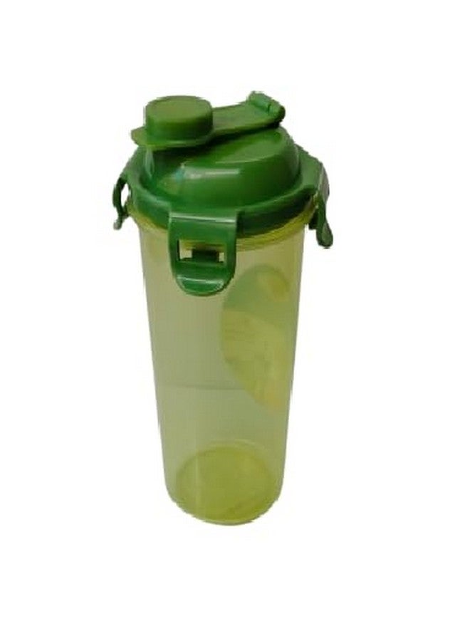 VRISTO VRISTO Plastic 100% Leakproof Gym Shaker Bottle, Shakers for Protein Shake, Gym protein shaker for workout (Pack Of 1) (Green, Classic, 1, Shaker)  - Image 5