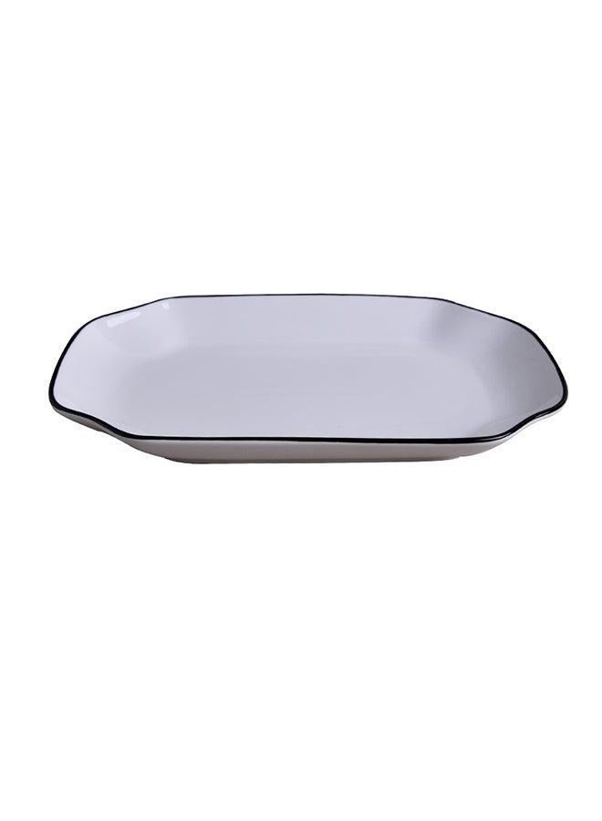 Fish Shaped Dish White 12inch - Image 2